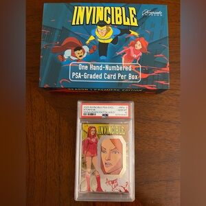 INVINCIBLE NYCC 2025 Excl PSA 10 LTD 4/10 ATOM EVE PATCH GOLD Signagraph RPA-3